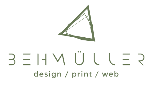 behmueller grafik/design/print logo
